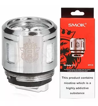 Smok TFV8 X-Baby Q2 0.4ohm Dual Coils Replacement Coil for TFV8 X-Baby 3pcs-0.4ohm £10.25