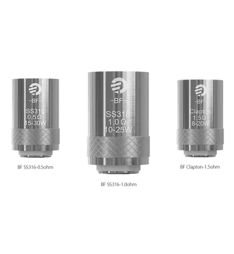 Joyetech Bottom Feeding Replacement Coil Head BF Clapton Mouth Inhale Coil for CUBIS Atomizer 5pcs-1.5ohm £9.62