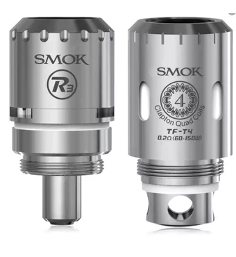 SMOK TF-R3 RBA Rebuildable Triple Clapton Core Replacement Coil with 0.16ohm T4 Pre-installed Coil Set for TFV4/TFV4 Mini Tank £0.01
