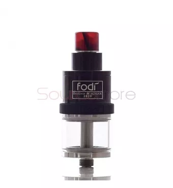 HCigar Fodi RTA&RDA Atomizer 2.5ml Liquid Capability 22mm Diameter Dual Post Adjustable Airflow Control Atomizer-Black £0.01