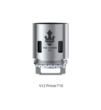 Smok V12-Prince T10 Decuple Coils Replacement Coil for TFV12 Prince Tank 3pcs-0.12ohm £11.7