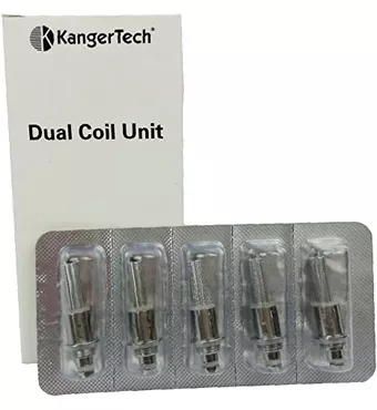 5PCS Kanger Replacement New Dual Coil -1.2ohm £5.6