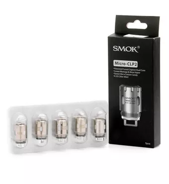 SMOK Sub-ohm Edition Replacement Coil Micro CLP2 Core for TFV4 Series Tanks Patented Clapton Dual Core 5pcs-0.6ohm £6.52