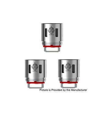 Smok V12-T12 Replacement Coil Head for TFV12 Tank 3pcs-0.12ohm £0.01