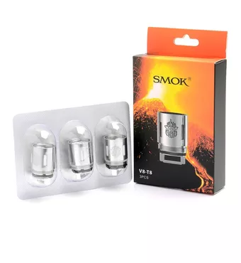 Smok V8-T8 Patented Octuple Coil Replacement Coil Head for TFV8 Tank 3pcs-0.15ohm £13.64