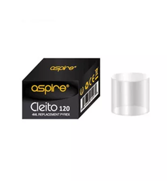 Aspire Cleito 120 4ml Replacement Glass Tube - 5pcs/pack £6.9