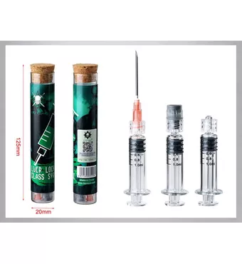 LTQ Vapor Luer Lock Glass Syringe 2.0ml £3.44