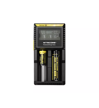 Nitecore D2 Digicharger with 2 Channels for Li-ion Battery - UK Plug £12.97